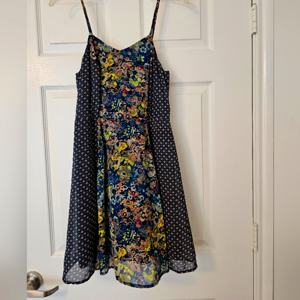 Floral mini dress